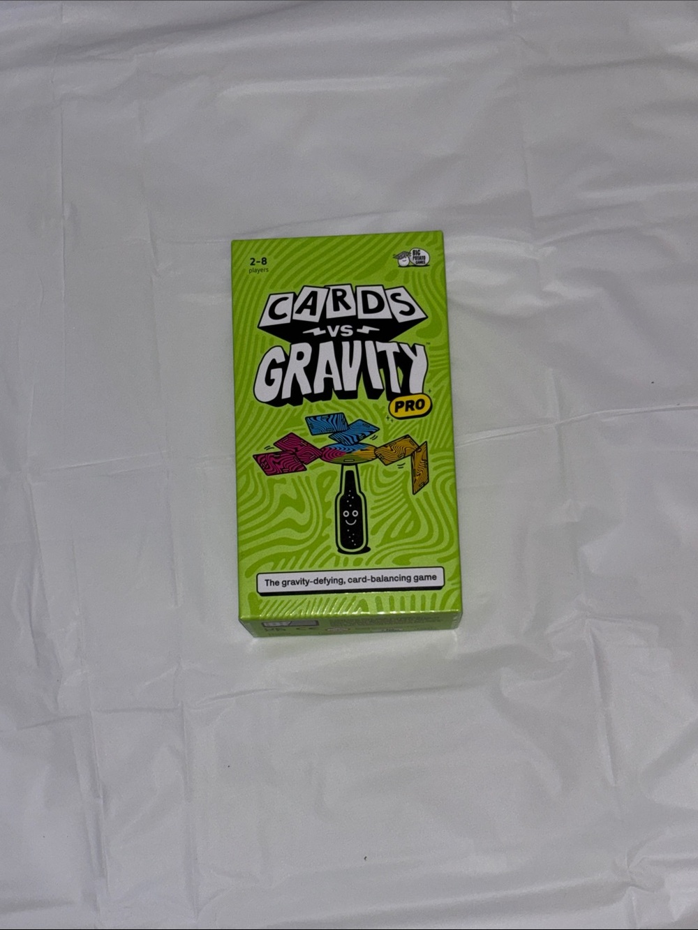 Cards vs Gravity Pro Card Game - Lime Green Box